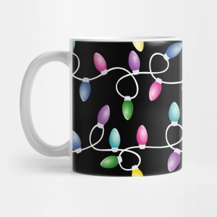 Christmas Lights Pattern - Tree Lights Mug